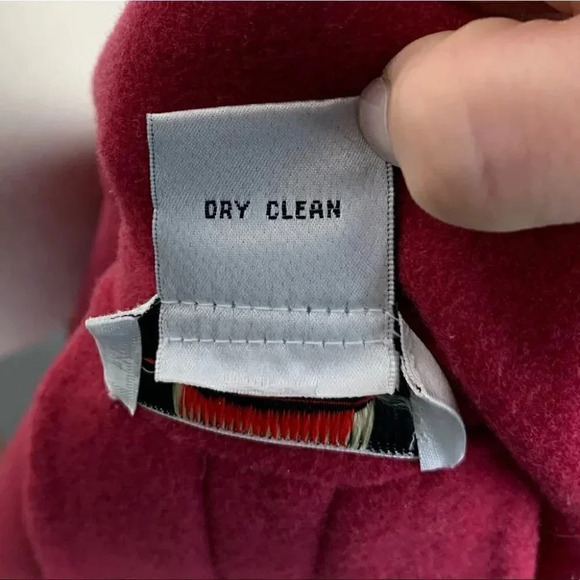 Talbots womens petites open front jacket size 16W pink 100% wool - Picture 11 of 12